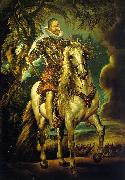 Peter Paul Rubens Equestrian Portrait of the Duke of Lerma oil painting artist